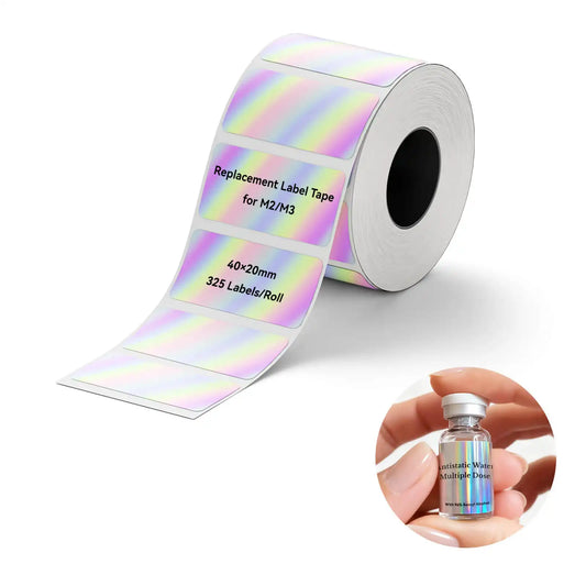 Hologram Label Paper for M2/M3, Suitable for Medicine Bottle Labeling