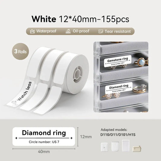 Label Tape Set for D11, D110, D101