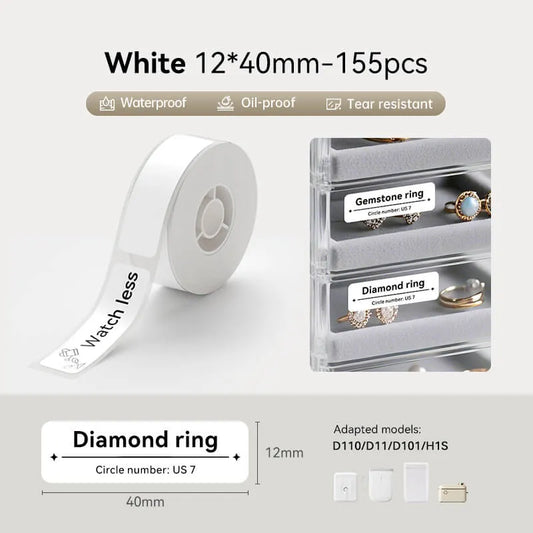 White Label for D11, D110, D101