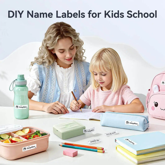 NIIMBOT D110 0.5 Inch Label Printer with Tape - Efficient Labeling On-the-Go