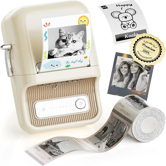 NIIMBOT B21 Pro 300dpi Label Printer, Photo Printing, Bluetooth Connection for Notes,Photos, Study Graphics, Memo Maker